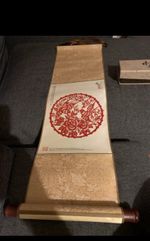 Vintage Chinese scroll 