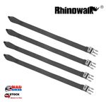 RhinoWalk Cam Straps for Motorcycle Moto Pack & pannier Luggage Systems x 4