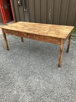 Large Vintage Pine Table