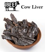 Premium Beef Liver Dark - Healthy Natural Air Dried Dog Training Treats Chews