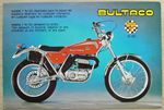 BULTACO Sherpa T 74/125 Motorcycles Sales Spec Leaflet c1977 Ref 184.34-002