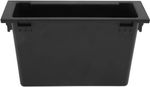 Single DIN Car Stereo Storage Box ABS Organiser 19x6x11.2cm