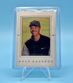 Rare Tiger Woods Rookie PGA Tour Golf  Gallery Card 2001 Upper Deck #1 MINT