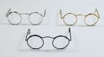 Toy Glasses - Mini Spectacles for Dolls or Santas - Choice of Sizes & Colours