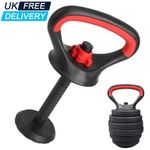 Home Gym Dumbbell Handbar Grip Kettlebell Converter Handle Fitness Workout Gear