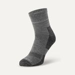 SealSkinz Morston Solo QuickDry Ankle Length Socks - Grey