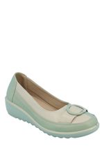 Ladies Wide E Fit 2 Tone Shoe by Chums