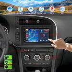 64GB Car Stereo Radio For Saab 9-3 93 2007-2011 Carplay Android15 GPS FM BT Navi