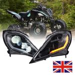 Fits Yamaha Raptor 700 700R YFM 700 YFM700 2006-2023 Front Lamp LED Headlight