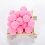 Pom Poms Craft Balls 8-30mm Soft Pompoms Mixed Sizes for DIY Crafts Decorations