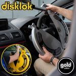 DISKLOK Gold Edition Ex Demo Steering Full Wheel Anti Theft Vehicle Car Lock