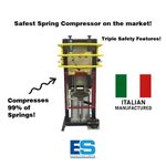 Coil Spring Compressor Air Operated and FREE TOP PLATE  Heavy Duty/ Professional