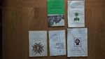 5 Military Hospitaller Order St Lazarus Jerusalem Malta Leprosy Pamphlets 1960s