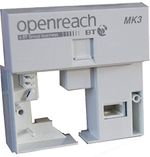 MK3 VDSL Faceplate Filter for BT Openreach NTE5A Master Socket - New Other