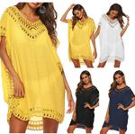 New Womens Bikini Cover Up Sarong Beach Dress Swimwear Kaftan Beach Swimsuit AA