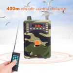 Portable Electronic Bird Caller Hunting Decoy Calls MP3 Speaker Remote LW