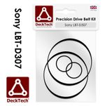 DeckTech® Replacement Belts for Sony LBT-D307 LBTD307 LBT D307 Cassette Deck