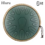 Music Drum 15 Notes Glucophone Steel Tongue Drum 13 Inch 15 Notes D Tone Etherea