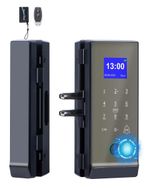Perfiware 4in1 Biometric Fingerprint Glass Door Locks