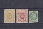 COLOMBIA 1865 - LOT 03 VALUES NEW WITH YVERT TONGUE 28/33