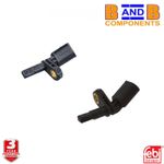 FEBI ABS SENSOR PAIR LEFT RIGHT 23824 23822 VW AUDI SEAT SKODA MAN TGE WHT003856
