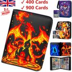 Trading Cards Album Pokemon 900 Cards Game Binder Book Collection Folder Holder