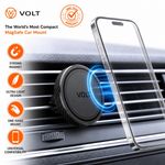 Magnetic Car Vent Phone Holder, MagSafe Mount, Strong Magnet Silicone Protection