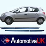 Vauxhall Corsa D 5D Rubbing Strips | Door Protectors | Side Protection Mouldings