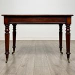 Antique 19th Century Victorian Writing Table In Mahogany ( AF-5566 )