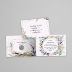 Authentic Sixpence Coin Card Envelope Bride Something Old New Borrowed Blue Shoe