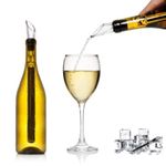 Wine Bottle Cooling Cooler Ice Chill Rod Stick Pourer Stopper Stainless Steel
