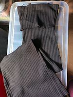 Bershka Black Ribbed Knit  Sleeveless Dress S
