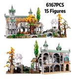 LOTR: Rivendell (10316) 6167PCS Building Blocks w/ 15 Figures