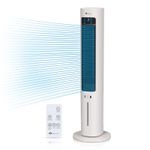 PureMate 3L Evaporative Air Cooler with Remote, 4in1 Portable Cooling Tower Fan