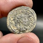 *VERY RARE* Quietus The Usurper (260-261AD) Aequietas Reverse, Samasota Mint