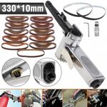 Air Belt Sander Finger File Tool 10mm 330mm Sanding Buffing with Sanding Belts