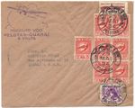Brazil 1934 First Flight FFC First Flight Varig Pelotas Quarai Cover /1507