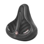 Wide Gel Bicycle Saddle Super Soft Comfy Big Bum Seat for MTB Road Mountain Bike