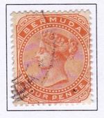 Bermuda 1880 4d  orange-red  (B534)