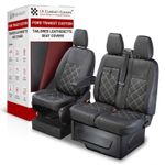 Ford Tourneo Custom (2013-2023) Leatherette Front Seat Covers Inc Emb 237 Bem