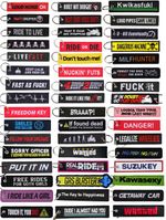 * Funny BIKER RACING CAR Motorcycle Motorbike KEYRING Key FOB Tag * Great GIFT *