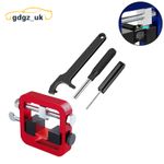 Red Handgun Pistol Sight Pusher Tool & Magazine Disassembly Tool for Glock 1911