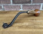 Vintage Scarce T Dixon Saddlers Leather Double Cranked Screw Crease Iron Tool