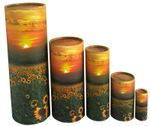 Scatter Tube For Ashes Urn  - Sunflowers Adult Large Medium Small Keepsake Pet