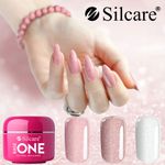 Silcare Base One SHIMMER UV/LED Builder Gel EXTENSION False Tips Overlay 50g