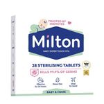 Milton Sterilising Tablets - Baby & Home - Rinse Free Ideal For Travel MultiBuy