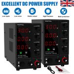 Adjustable DC Bench Power Supply 30V 10A/6A Digital LED Precision Lab Variable