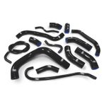 BLACK Samco Silicon Rad Hoses fit Honda CBR 1000 RR Fireblade 2006-2007
