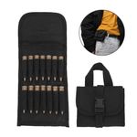Tactical 14 Round Molle Rifle Ammo Pouch Carrier Bag Shotgun Bullet Shell Holder