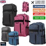RYANAIR 40x20x25cm EASYJET Underseat Cabin Approved Backpack Rucksack Travel Bag